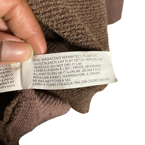 Devoted Women's Mauve Knit Mock Neck Sweater - Picture 7 of 8